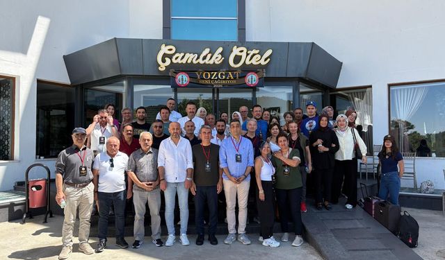 Kültür turu katılımcıları Çamlık Hotel’de ağırlandı