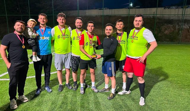 Yozgat Şehir Hastanesinde futbol turnuvası tamamlandı