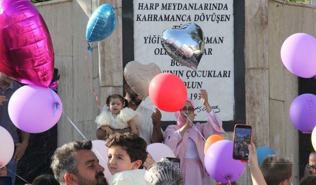 SMA'lı Alya'nın kampanyası tamamlandı! Yüzlerce balon gökyüzüne bırakıldı