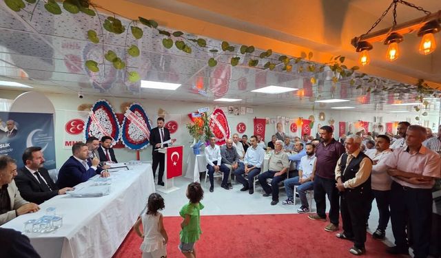 MHP Yerköy İlçe Kongresi yoğun katılımla yapıldı: Şevket Kalkan yeniden başkan seçildi