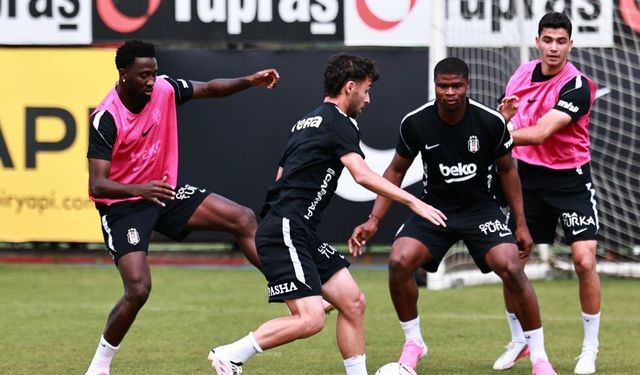 Dusan Vlahovic, Beşiktaş ile ilk antrenmanına çıktı