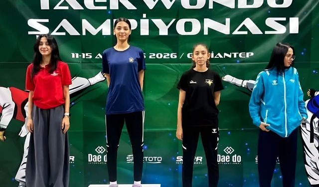 Yozgatlı genç sporcu Türkiye şampiyonu oldu