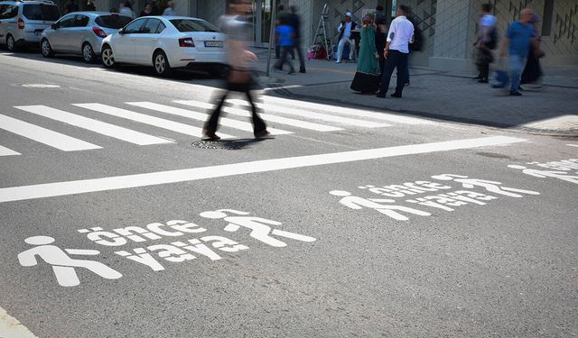 Yozgat Valiliğinden sürücülere uyarı: “Yayalara yol verin”