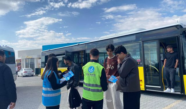 Ülkü Ocakları Yozgat İl Başkanlığı öğrencileri Bozok Üniversitesinde karşıladı