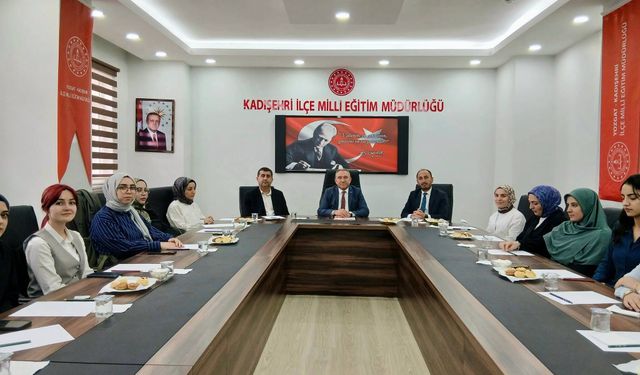 Kadışehri’nde eğitim-öğretim faaliyetleri değerlendirildi
