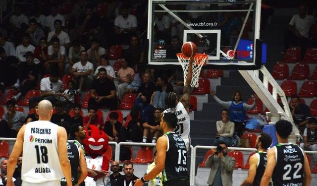 Basketbol Süper Ligi: Aliağa Petkimspor: 85 - Yukatel Denizli: 81