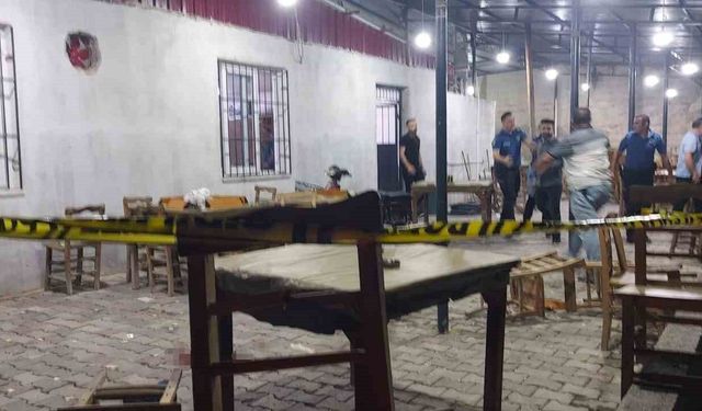 Silahlı saldırının adresi kahvehane oldu: 1 ölü, 4 yaralı
