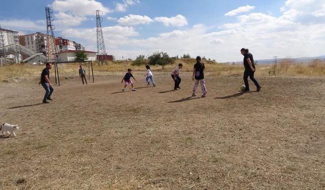 Yozgat'ta güvenli oyun alanı istiyorlar