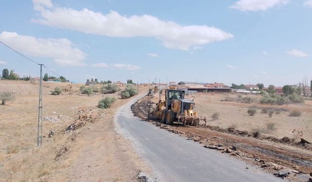 Sorgun’da yol çalışması öncesi altyapı hazırlığı sürüyor