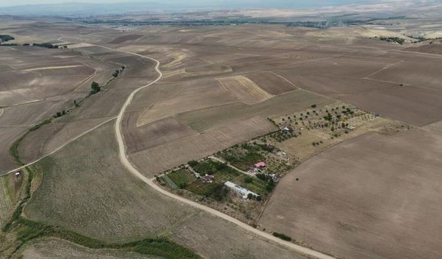 Yozgat'ta bozkırın ortasında 15 yıllık emek