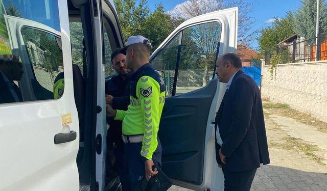 Saraykent’te taşımalı eğitim denetimi gerçekleştirildi