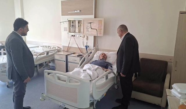 Yıldırım’dan Boğazlıyan Devlet Hastanesi’nde tedavi gören hastalara moral ziyareti