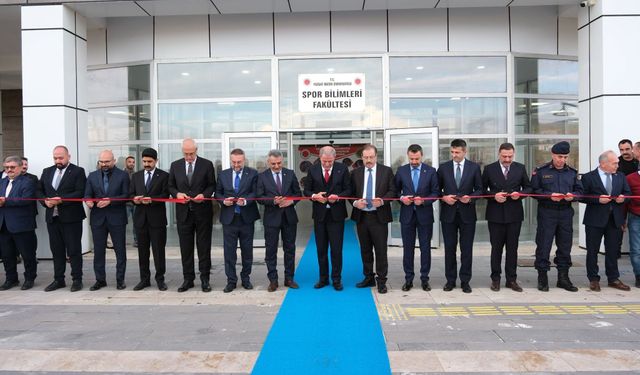 Bozok Üniversitesinde Spor Bilimleri Fakültesi açıldı