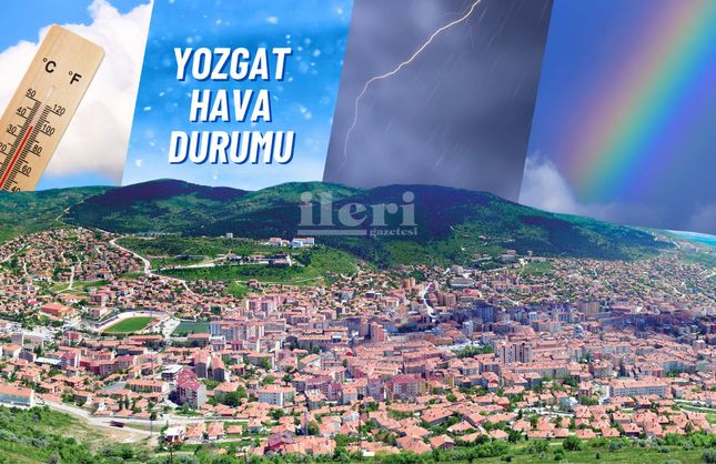 Yozgat hava durumu 29 Mart 2024