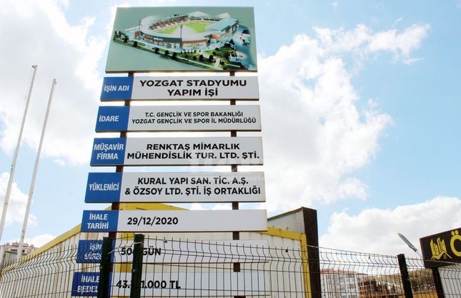Yozgat için görüştüler: Şehir Stadyumunun kalan kısmı ihaleye çıkılacak!