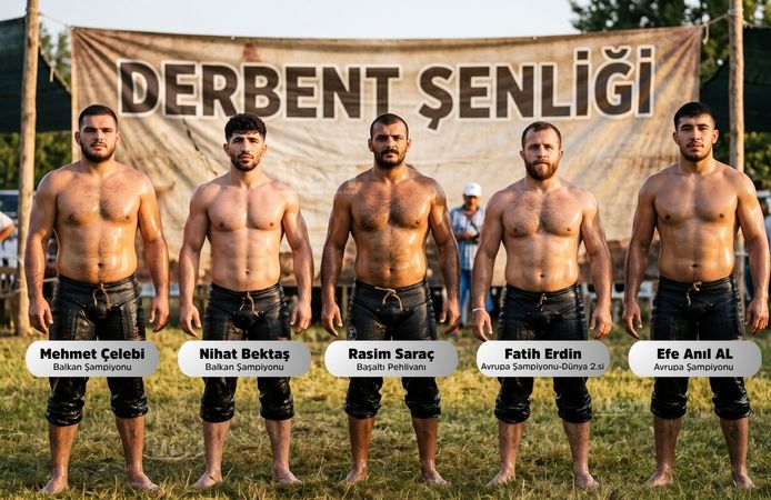 Şampiyonlar Derbent'te er meydanına iniyor