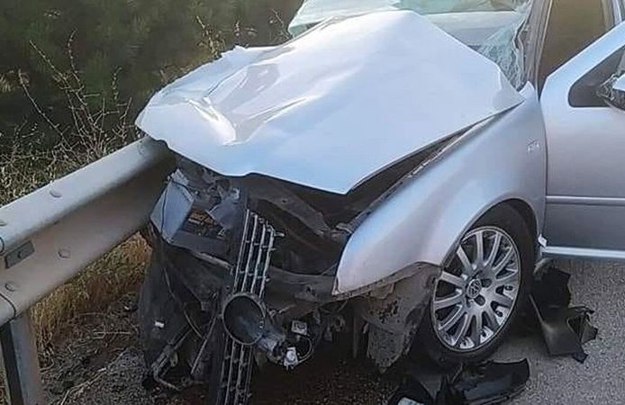 Feci kaza! Otomobil sürücüsü hayatını kaybetti