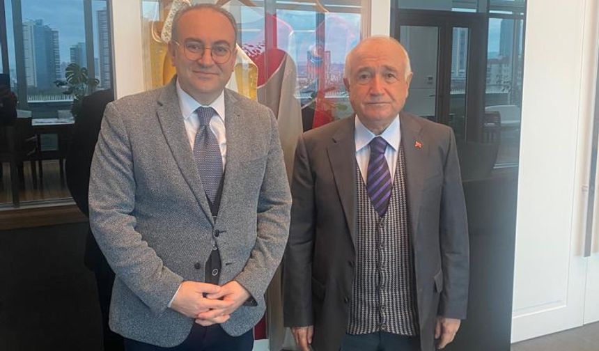 YOBÜ Rektörü Cemil Çiçek ile buluştu