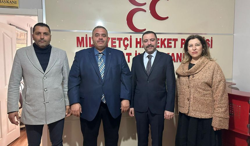 Belediye Başkanı aday adayı Yıldız'dan ittifak ortağına ziyaret
