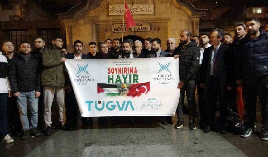 TÜGVA Yozgat temsilciliğinden ABD’ye tepki!
