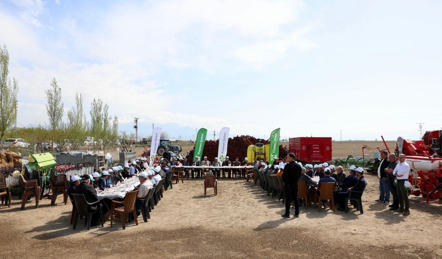 Tohumlar Yeşilhisar'da toprakla buluştu