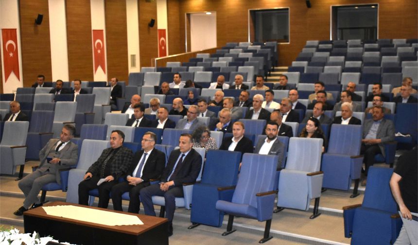 Okul müdürleri toplantısı yapıldı