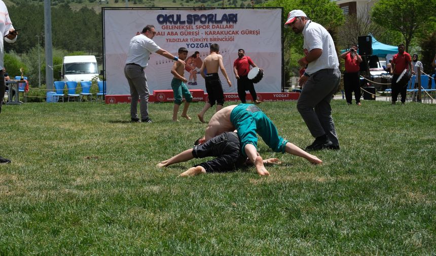 Yozgat'ta er meydanında ter döktüler