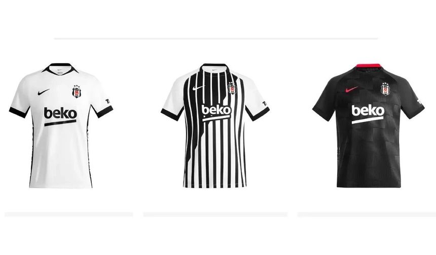 Beşiktaş 2026-2027 sezonu formalarını tanıttı! İşte yeni sezon forma fiyatları