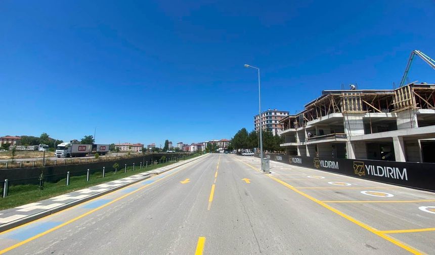 Sorgun'da yol çalışmaları sürüyor