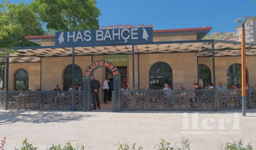 Yozgat'ta Has Bahçe yeni yerinde