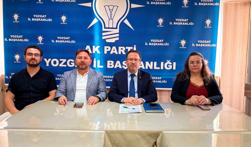 AK Parti Yozgat teşkilatında haftalık toplantı gerçekleştirildi