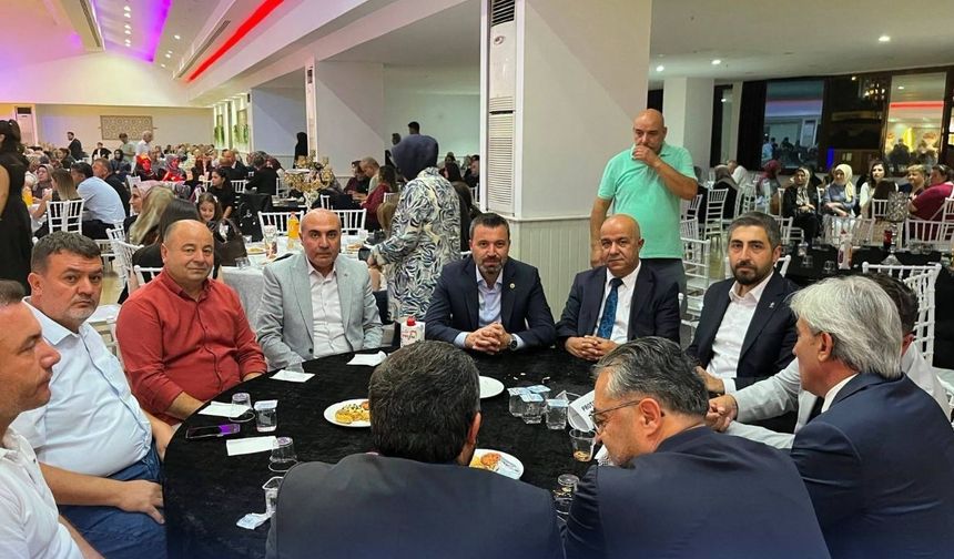 Milletvekili Şahan, Evcimen ailesinin düğün törenine katıldı