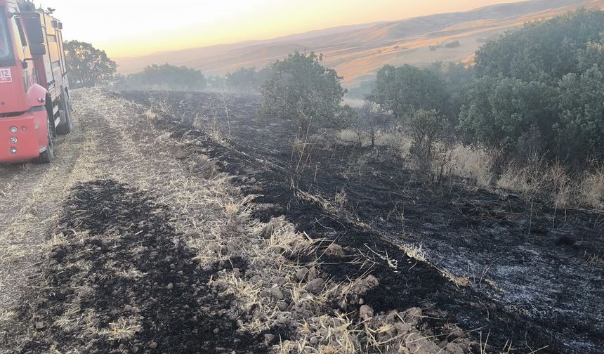 Yozgat’ta iki köyde çıkan yangınlar kontrol altına alındı