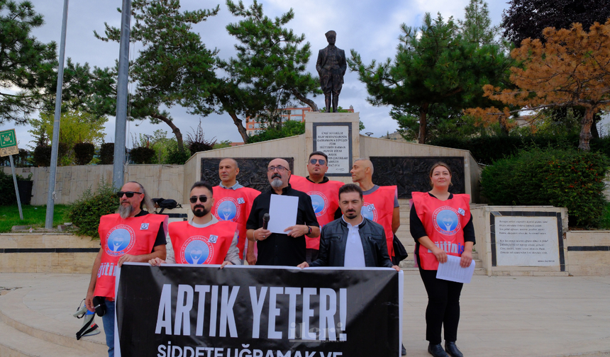Yozgat’ta Eğitim İş’ten “Güvenli okul” talebi