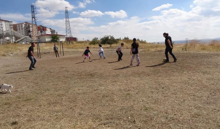 Yozgat'ta güvenli oyun alanı istiyorlar