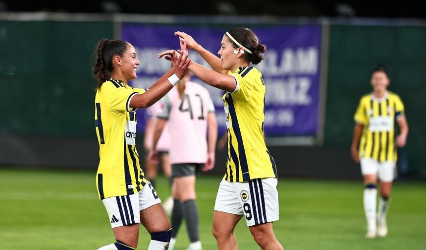 Fenerbahçe, UEFA Kadınlar Avrupa Kupası'nda son 16 turuna yükseldi