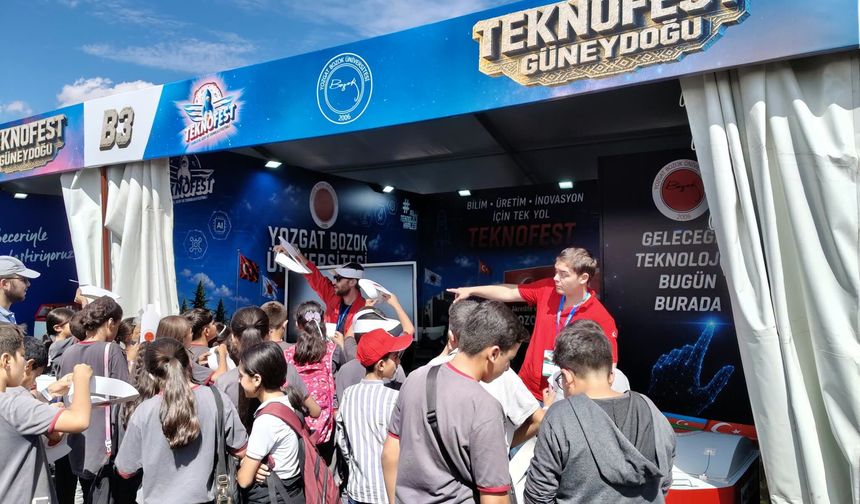 Bozok Üniversitesi TEKNOFEST Güneydoğu’da yerini aldı