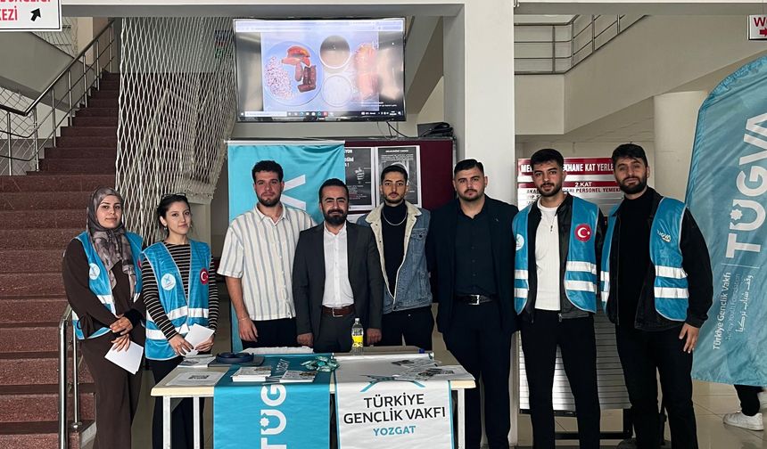 TÜGVA Yozgat, Bozok Üniversitesi’nde öğrencilerle buluştu