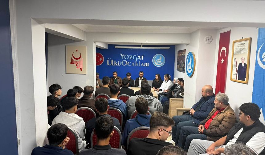 Yozgat’ta gençlere Mâtürîdî ve Alparslan Türkeş anlatıldı