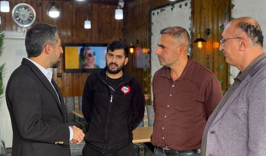 AK Parti Yozgat Merkez İlçe Başkanı Şimşek’ten Bozok Üniversitesi esnafına ziyaret