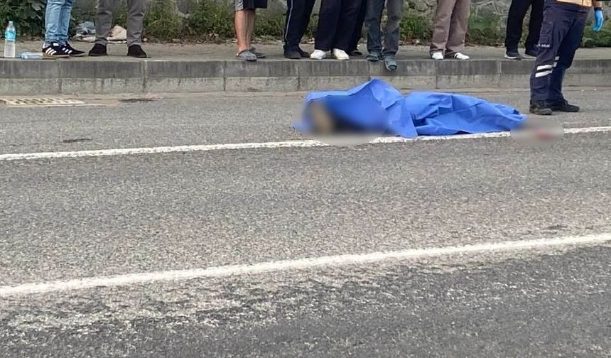 Tırın çarptığı motosiklet sürücüsü yaşamını yitirdi