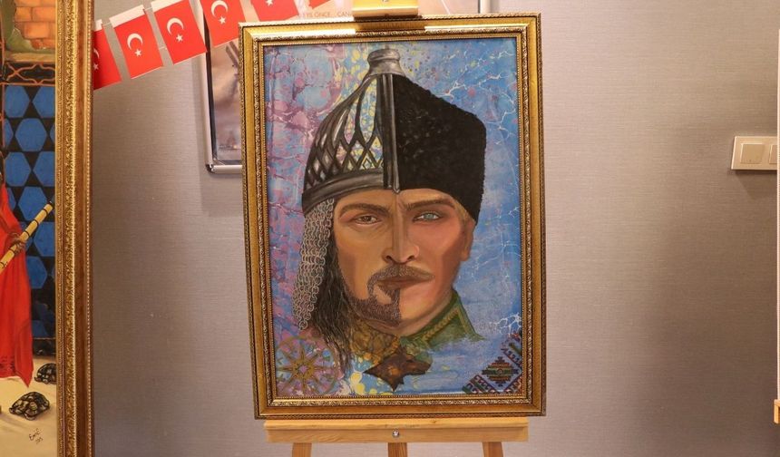 Yozgat’ta 29 Ekim’e özel resim sergisi açıldı