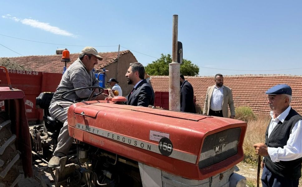 Başkan Şimşek köylerde vatandaşlarla buluştu