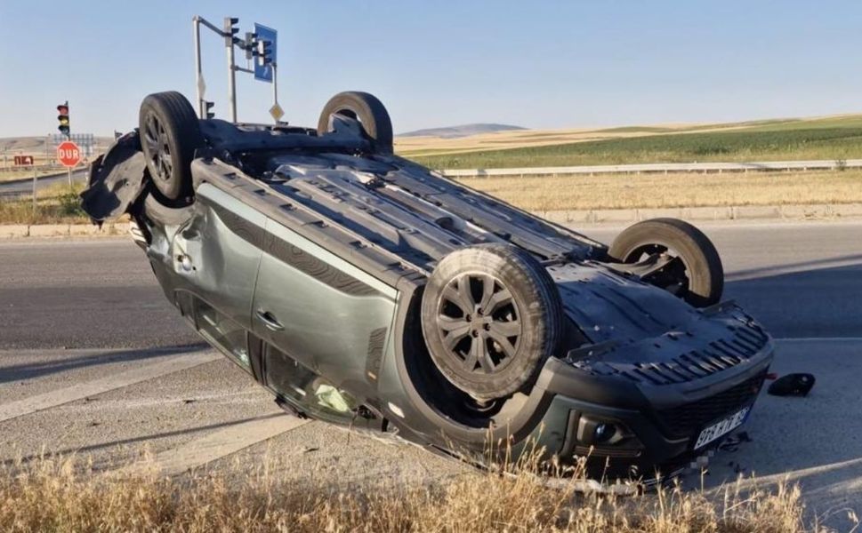 Yozgat güzergahında kaza! 6 kişi yaralandı