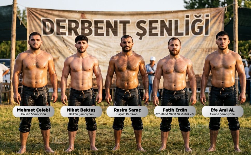 Şampiyonlar Derbent'te er meydanına iniyor