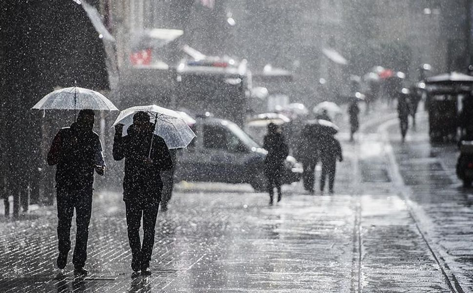 Meteoroloji'den sağanak ve kuvvetli rüzgar uyarısı