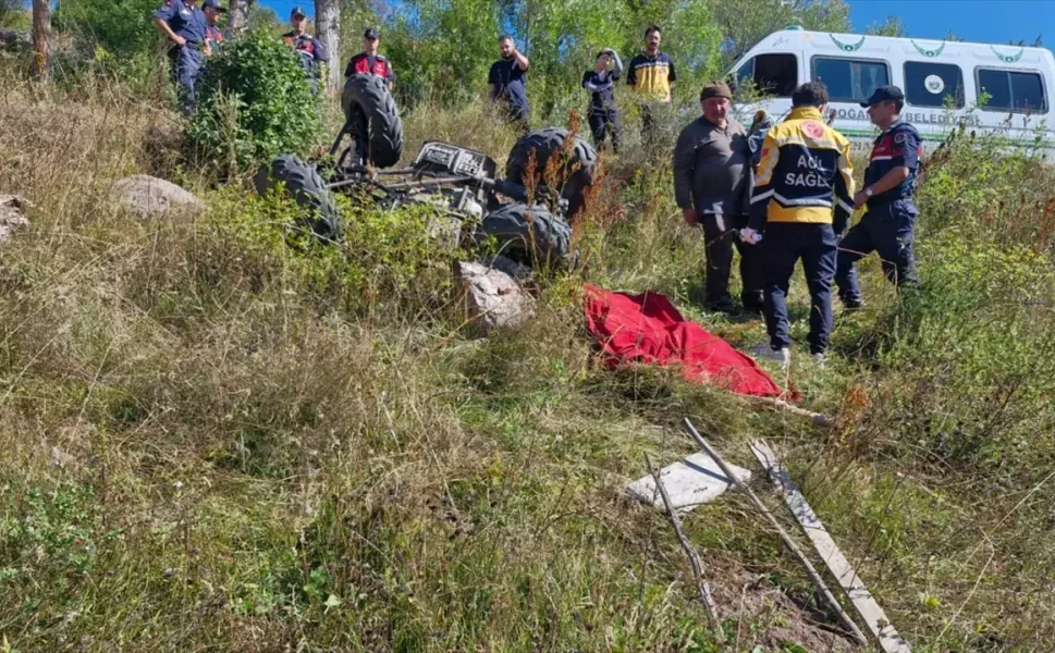 Köyde acı kaza! 73 yaşındaki sürücü öldü