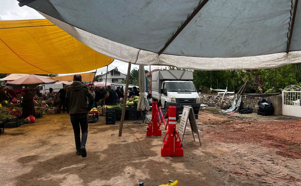 Yozgat’ta pazar yerinde tepki çeken hareket!