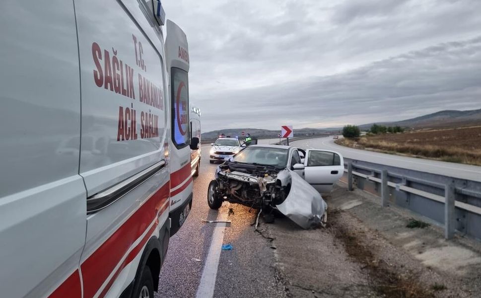 Yozgat-Alaca yolunda kaza: 5 yaralı