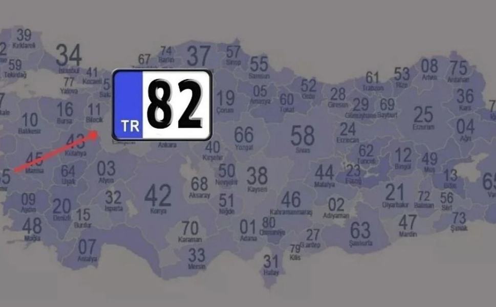 Yeni plakalar geliyor: 82 ve 83 masada!